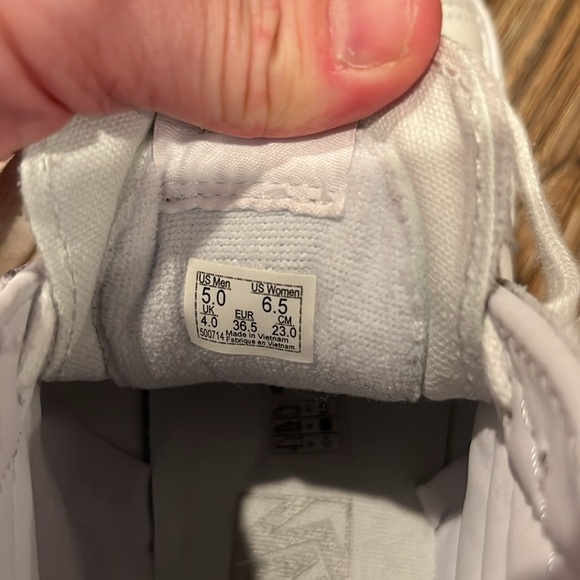 Vans sk8 hi Stacked White 6.5 leather - Picture 9 of 9